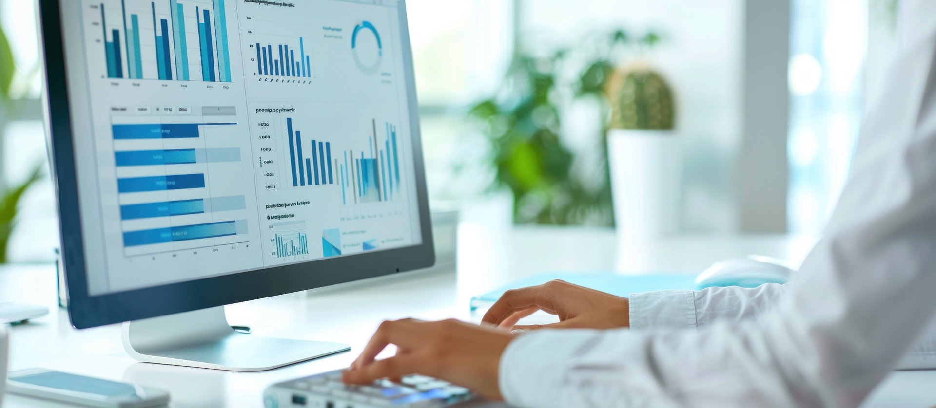 Data analytics dashboard graph